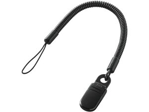 【レビュー投稿で100円OFFクーポン】【お取り寄せ】エレコム クリップストラップ 70cm P-STCP70BK スマートフォン関連品 スマホ タブレット関連品