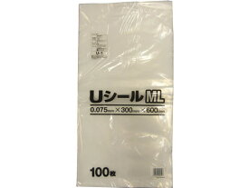 【お取り寄せ】システムポリマー Uシールポリ袋 ml 100枚×5袋 U-1 ポリ規格袋 0．031mm 0．079mm 厚さ ポリ袋 ラッピング 包装用品