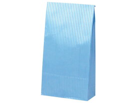 【お取り寄せ】タカ印 ギフトバッグ 角底袋クリスタルブルー145×65×280mm 100枚 角底袋 紙袋 ラッピング 包装用品