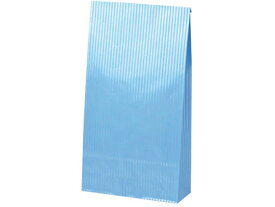 【お取り寄せ】タカ印 ギフトバッグ 角底袋クリスタルブルー180×65×340mm 100枚 角底袋 紙袋 ラッピング 包装用品