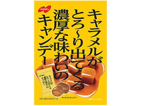 ノーベル製菓 キャラメルトローリキャンデー 80g キャンディ 飴 キャンディ タブレット お菓子