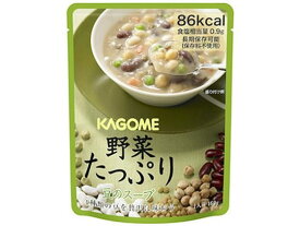 カゴメ 野菜たっぷり 豆のスープ 160g スープ おみそ汁 スープ インスタント食品 レトルト食品