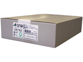 【マラソン限定2,000円クーポン＆11日9:59迄ポイント2倍】【お取り寄せ】エーワン PPC(コピー)ラベル ノーカット 500シート 28762 まとめ買い 業務用 箱売り 箱買い ケース買い ノーカット コピー用ラベルシール 粘着ラベル用紙