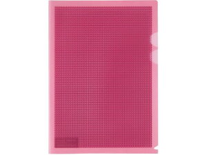 【レビュー投稿で100円OFFクーポン】プラス クリアーホルダー カモフラージュ ハード仕切り付 A4 ピンク 89574 A4 色柄付タイプ クリアホルダー ファイル
