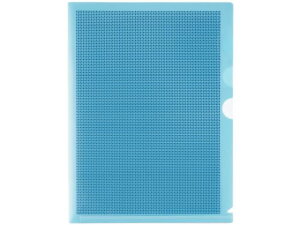 【レビュー投稿で100円OFFクーポン】プラス 仕切り付ホルダー カモフラージュ 3ポケット A4 ブルー 89581 A4 色柄付タイプ クリアホルダー ファイル