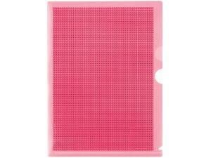 【レビュー投稿で100円OFFクーポン】プラス 仕切り付ホルダー カモフラージュ 3ポケット A4 ピンク 89584 A4 色柄付タイプ クリアホルダー ファイル