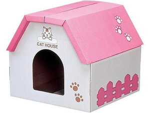 【レビュー投稿で100円OFFクーポン】送料無料【お取り寄せ】アイリスオーヤマ つめとぎBOX ハウス 410×430×360mm TTB-410H 猫爪とぎ 爪磨き 猫 キャット用 ペット お散歩 生活グッズ ペットハウス