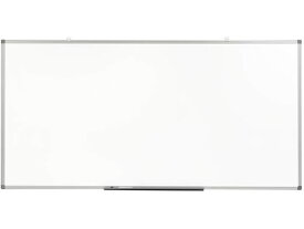【メーカー直送】Netforce ホワイトボード 壁掛 縦横両用 スチール W1800×H900【代引不可】 壁掛ホワイトボード ブラックボード POP 掲示用品