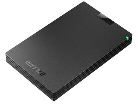 【お取り寄せ】バッファロー USB3.2 ポータブルHDD 2TB ブラック HD-PGAC2U3-BA ハードディスクドライブ PC用ドライブ リーダー PC周辺機器