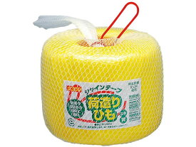 【お取り寄せ】松浦産業 シャインテープ 玉巻 黄 300Y PPひも 輪ゴム ロープ 梱包資材