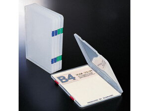 【レビュー投稿で100円OFFクーポン】和泉化成 ファイルケース B4 クリアー 1個 XK-29 ケースファイル 書類ケース 書類キャリー ドキュメントキャリー ファイル