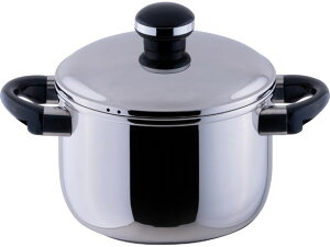 【レビュー投稿で100円OFFクーポン】【お取り寄せ】宮崎製作所 シチューポット 18cm OJ-5D 両手鍋 外輪鍋 円付鍋 片手鍋 鍋 フライパン 厨房 キッチン