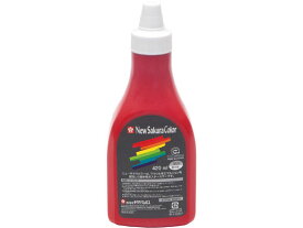 【マラソン限定★2000円クーポン&ポイント2倍】【お取り寄せ】サクラクレパス ニューサクラカラー 420ml あか アクリル絵の具 画材