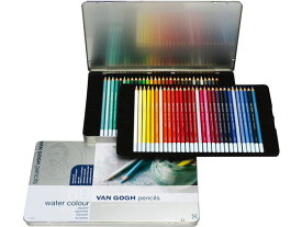 【お取り寄せ】サクラクレパス ヴァンゴッホ 水彩色鉛筆 60色セット T9774-0065 色鉛筆 セット 教材用筆記具