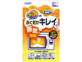 【お取り寄せ】UYEKI Ohレンジふくだけキレイ 5P キッチンクリーナー キッチン 厨房用洗剤 洗剤 掃除 清掃