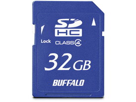 【お取り寄せ】バッファロー Class4 SDHCカード 32GB RSDC-S32GC4B SDカード SDHCカード 記録メディア テープ