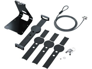 【レビュー投稿で100円OFFクーポン】【お取り寄せ】サンワサプライ タブレット汎用セキュリティ10~13インチ SLE-31STB13BK セキュリティワイヤーロック PC パソコン 家電