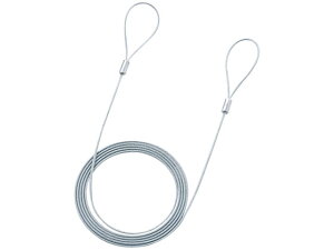 【レビュー投稿で100円OFFクーポン】【お取り寄せ】サンワサプライ eセキュリティ ワイヤー・長さ2.0m・直径1.6mm SLE-3W-2 セキュリティワイヤーロック PC パソコン 家電