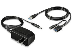 【レビュー投稿で100円OFFクーポン】【お取り寄せ】バッファロー ポータブルHDD向け給電用ACアダプター AC-DC5PSC2 パーツ PC周辺機器 パソコン 家電