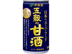 伊藤園 五穀の甘酒 190g ジュース 清涼飲料 缶飲料 ボトル飲料