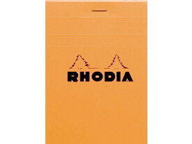 【お取り寄せ】ロディア ブロック ロディア No.12 オレンジ cf12200 罫線入りメモ ふせん インデックス ノート