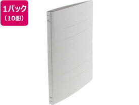【レビュー投稿で100円OFFクーポン】フラットファイルライト A4タテ とじ厚15mm グレー 10冊 Forestway 業務用 まとめ買い 大容量 紙製 通常タイプ A4 フラットファイル 紙製 レターファイル