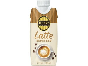 yr[e100~OFFN[|zɓ TULLY'S COFFEE ^[YR[q[ LATTE GXvb\ 330ml pbNR[q[ pbN R[q[ 
