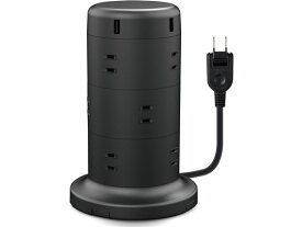 エレコム/電源タップ 12個口 2m/ECT-0720BK