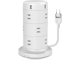 エレコム/電源タップ 12個口 2m/ECT-0720WH