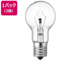 【お取り寄せ】ヤザワ 省エネクリプトンランプ 40W形 クリア 長寿命 2個 40W形 ミニクリプトン電球 ランプ