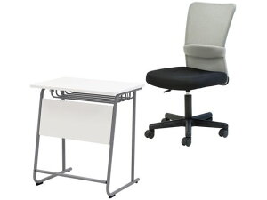 【レビュー投稿で100円OFFクーポン】【メーカー直送】Netforce 学習机セット 勉強机 WH キューチェア LGY【代引不可】【お客様組立】学習机 イス 子供用 リビング家具 インテリア