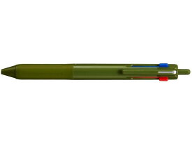 三菱鉛筆 ジェットストリーム3色 0.7 ダークオリーブ SXE350707.18 3色 油性ボールペン 多色 多機能