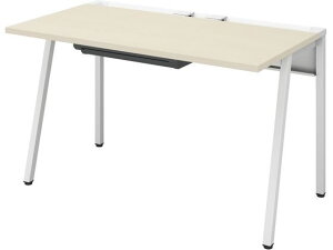 【レビュー投稿で100円OFFクーポン】【メーカー直送】コクヨ LEAN 平机 引き出し付 W1200×D700 ホワイト/ナチュラル【代引不可】【組立・設置・送料無料】平机 スチールデスク ワゴン オフィス