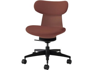 【レビュー投稿で100円OFFクーポン】【メーカー直送】コクヨ イングライフ 肘無 背クッション 5本脚 ウレタン レッド【代引不可】【組立・設置・送料無料】肘なし 布張りチェア オフィスチ