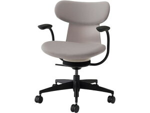 【レビュー投稿で100円OFFクーポン】【メーカー直送】コクヨ イングライフ 肘付 背クッション 5本脚 ナイロン グレー【代引不可】【組立・設置・送料無料】肘なし 布張りチェア オフィスチ