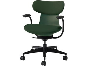 【レビュー投稿で100円OFFクーポン】【メーカー直送】コクヨ イングライフ 肘付 背クッション 5本脚 ナイロン グリーン【代引不可】【組立・設置・送料無料】肘なし 布張りチェア オフィス