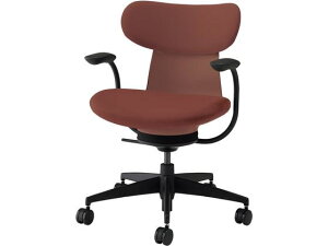 【レビュー投稿で100円OFFクーポン】【メーカー直送】コクヨ イングライフ 肘付 背クッション 5本脚 ウレタン レッド【代引不可】【組立・設置・送料無料】肘なし 布張りチェア オフィスチ