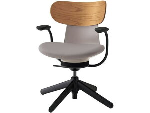 【レビュー投稿で100円OFFクーポン】【メーカー直送】コクヨ イングライフ 肘付 背合板 4本脚 ナイロン グレー 背MA【代引不可】【組立・設置・送料無料】肘なし 布張りチェア オフィスチェ