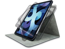 【お取り寄せ】エレコム iPadAir10.9インチ2020 ケース 手帳型 TB-A20MSA360BK タブレット用アクセサリー スマートフォン 携帯電話 FAX 家電