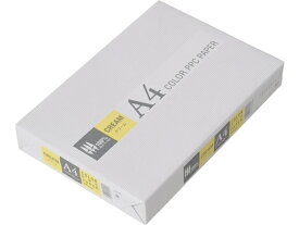 【マラソン限定★2,000円クーポン＆ポイント2倍】APPJ カラーコピー用紙 クリーム A4 500枚 CPY001 A4サイズ イエロー系 黄 カラーコピー用紙