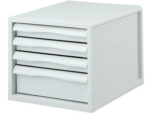 【レビュー投稿で100円OFFクーポン】【お取り寄せ】ナカバヤシ フィットカラー A4レターケース グレー A4E-FC04-GY 小物入れ デスクトップ収納 デスク周り 文具