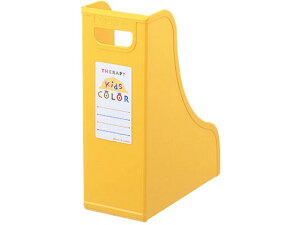 【レビュー投稿で100円OFFクーポン】【お取り寄せ】ナカバヤシ セラピーキッズカラー ファイルスタンドA4 イエロー フボ-TC6-KY 小物入れ デスクトップ収納 デスク周り 文具