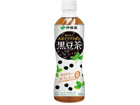 伊藤園 おいしく大豆イソフラボン 黒豆茶 500ml ペットボトル 小容量 お茶 缶飲料 ボトル飲料