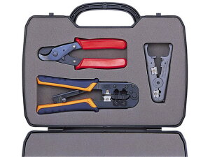 【レビュー投稿で100円OFFクーポン】【お取り寄せ】エレコム RJ45ツールキット LD-TOOLKIT USBケーブル C to ケーブル 電源タップ 配線パーツ 家電