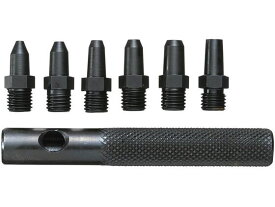 【お取り寄せ】新潟精機 交換式ミニポンチセット 2.0-4.8mm MP-6S 作業工具 作業