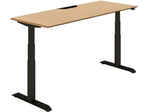 【レビュー投稿で100円OFFクーポン】【メーカー直送】コクヨ デスク シークエンス 平机舟底 レバー W1750 ナチュラルオーク【代引不可】【組立・設置・送料無料】電動昇降デスク スタンディ