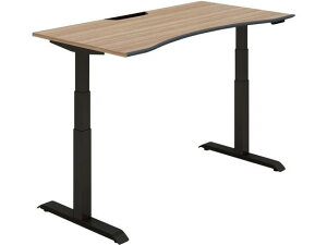 【レビュー投稿で100円OFFクーポン】【メーカー直送】コクヨ シークエンス ウィング机ソフト ボタン W1450 ウォームミディアム【代引不可】【組立・設置・送料無料】電動昇降デスク スタン