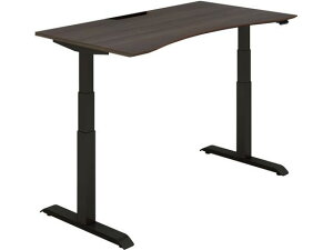 【レビュー投稿で100円OFFクーポン】【メーカー直送】コクヨ シークエンス ウィング机舟底 レバー W1350 スモークドグレー【代引不可】【組立・設置・送料無料】電動昇降デスク スタンディ