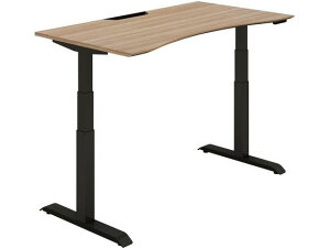 【レビュー投稿で100円OFFクーポン】【メーカー直送】コクヨ シークエンス ウィング机舟底 ボタン W1350 ウォームミディアム【代引不可】【組立・設置・送料無料】電動昇降デスク スタンデ