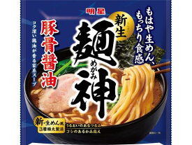 明星食品 麺神 豚骨醤油 112g ラーメン インスタント食品 レトルト食品